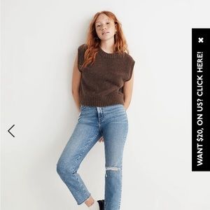 Madewell Sweater Vest